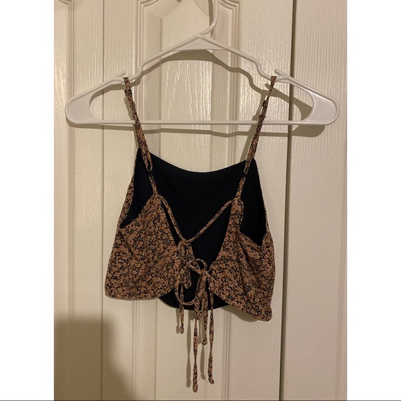AMERICAN EAGLE Floral Crop Top - Picture 2 of 3